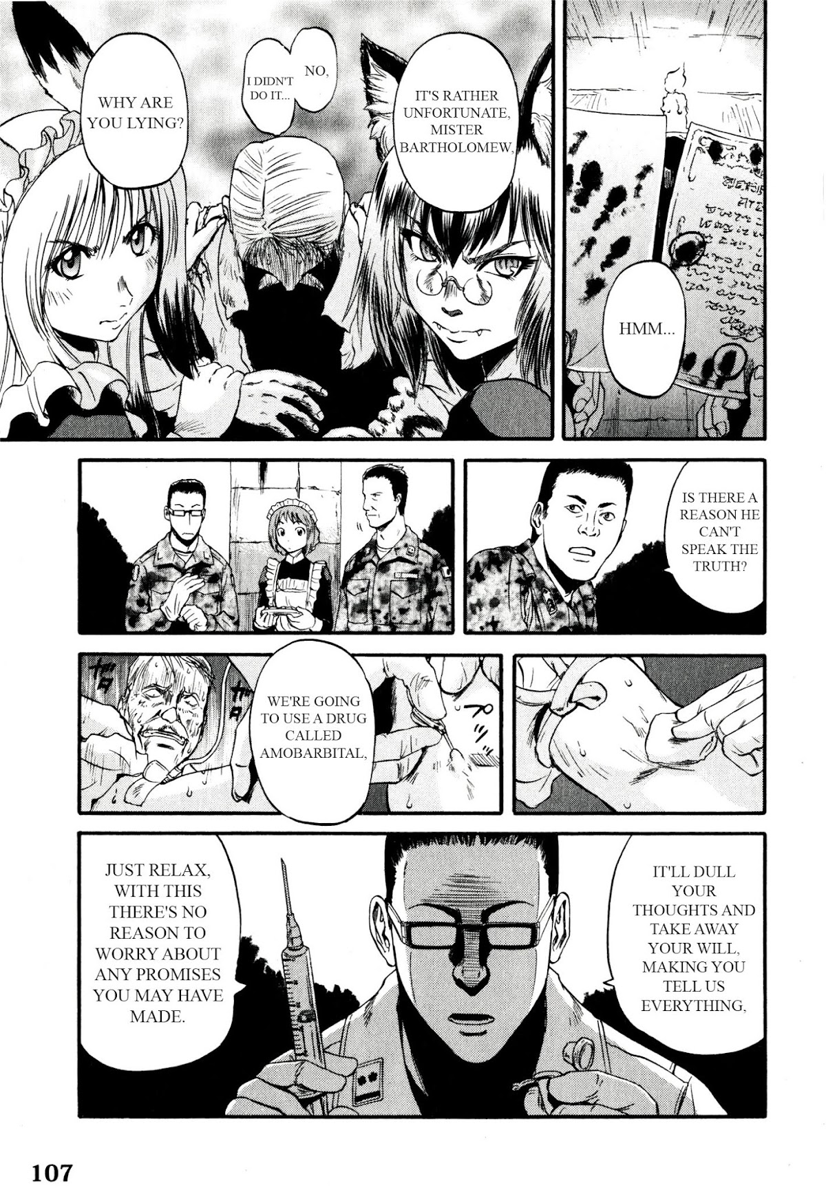 Gate - Jietai Kare no Chi nite, Kaku Tatakeri Chapter 40 page 15 - Chapter 40: The JSDF Moves Out