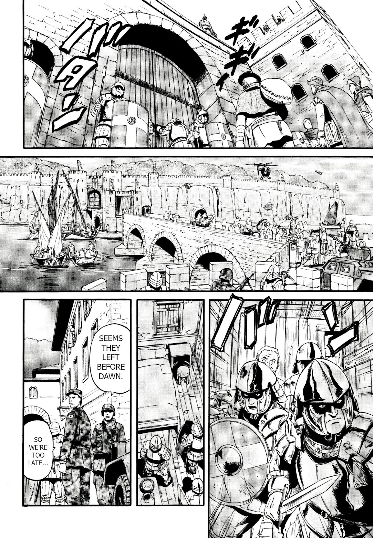 Gate - Jietai Kare no Chi nite, Kaku Tatakeri Chapter 40 page 16 - Chapter 40: The JSDF Moves Out
