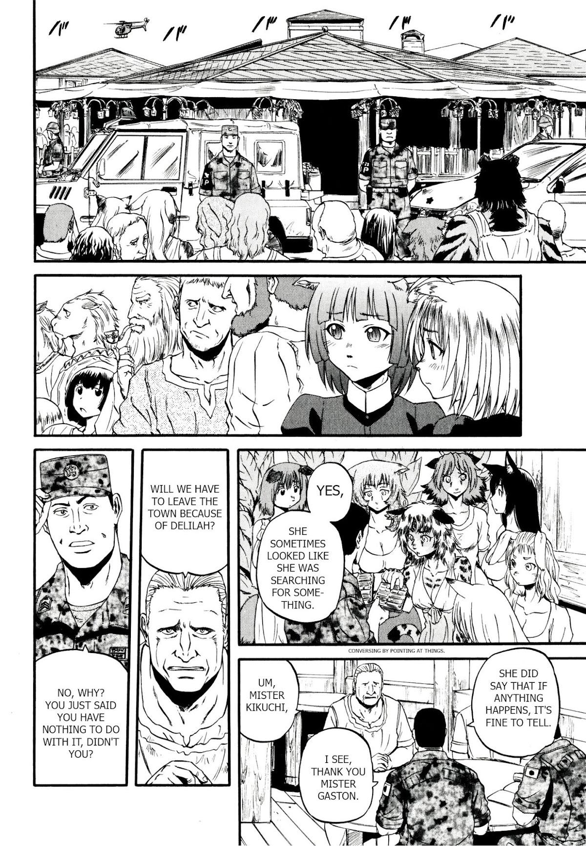 Gate - Jietai Kare no Chi nite, Kaku Tatakeri Chapter 40 page 4 - Chapter 40: The JSDF Moves Out