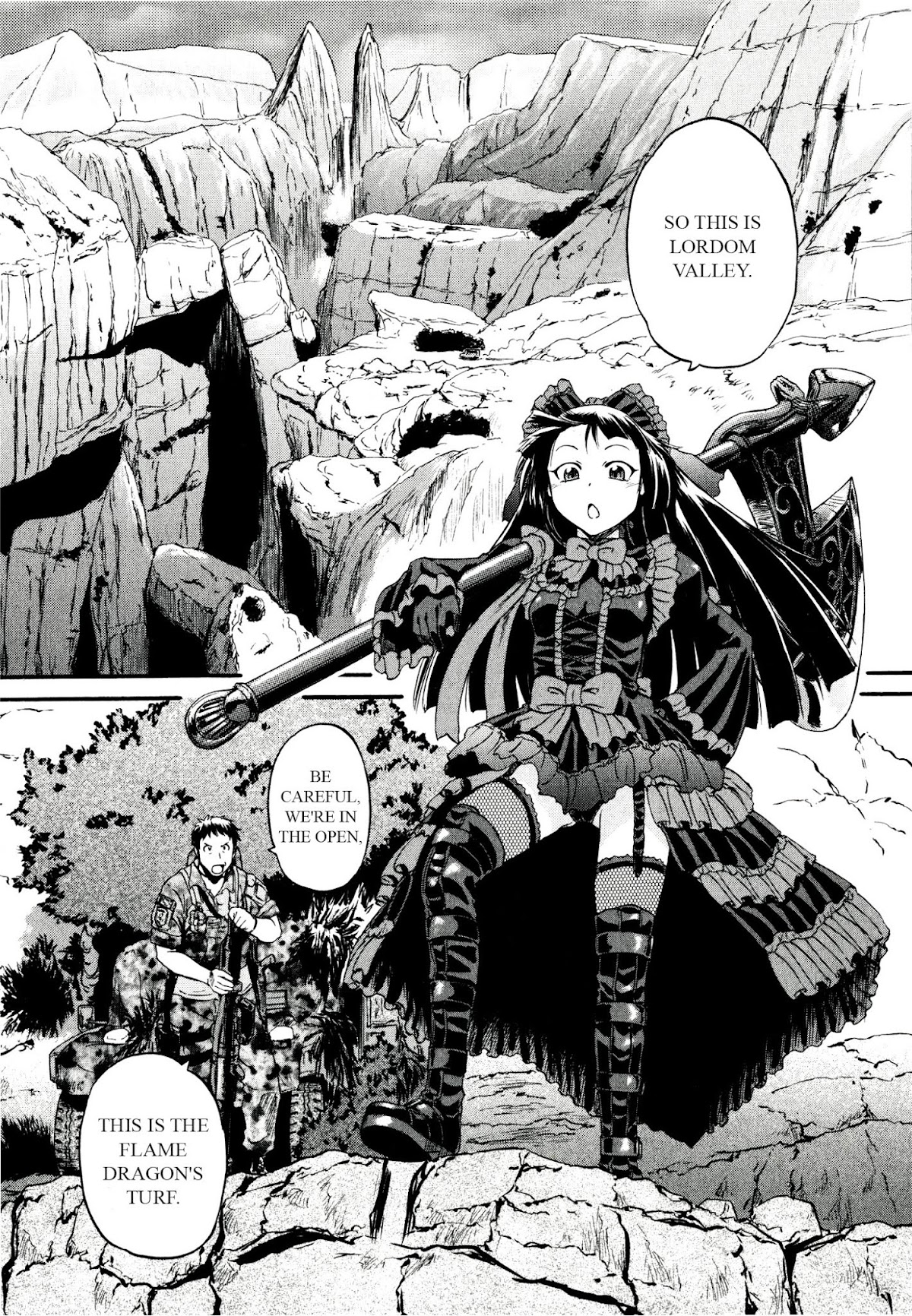 Gate - Jietai Kare no Chi nite, Kaku Tatakeri Chapter 40 page 43 - Chapter 40: The JSDF Moves Out