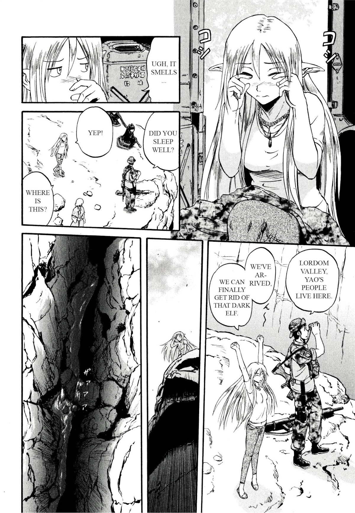 Gate - Jietai Kare no Chi nite, Kaku Tatakeri Chapter 40 page 45 - Chapter 40: The JSDF Moves Out