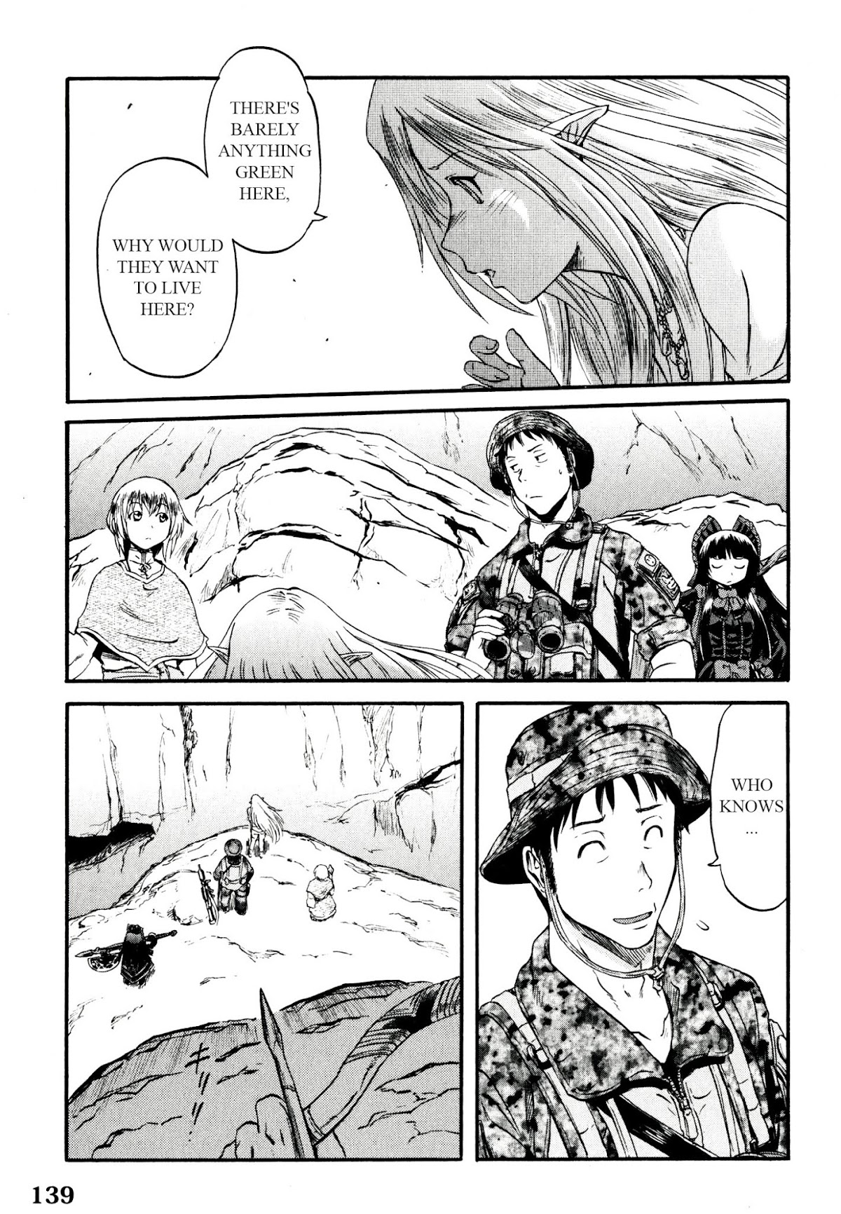 Gate - Jietai Kare no Chi nite, Kaku Tatakeri Chapter 40 page 46 - Chapter 40: The JSDF Moves Out