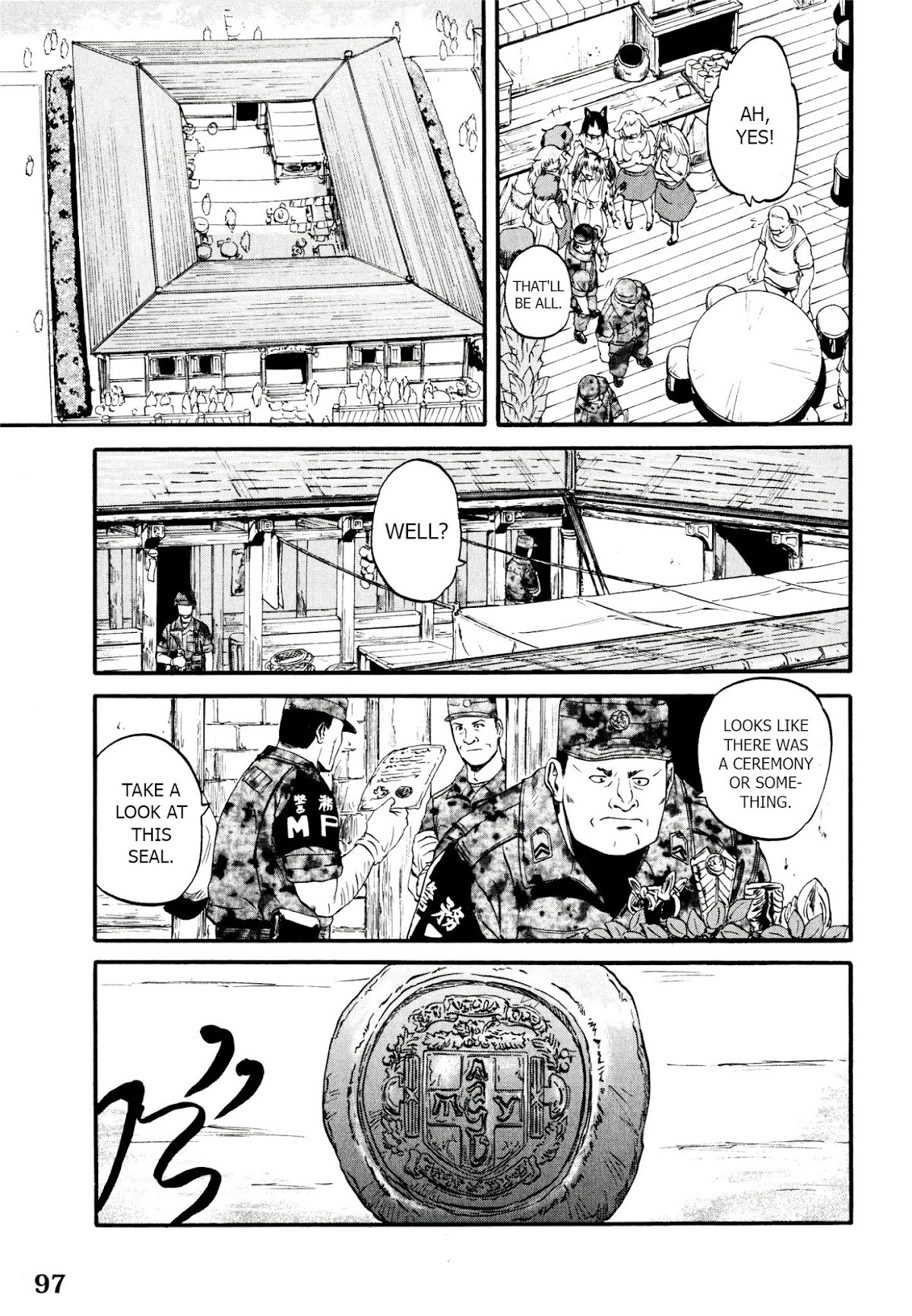 Gate - Jietai Kare no Chi nite, Kaku Tatakeri Chapter 40 page 5 - Chapter 40: The JSDF Moves Out