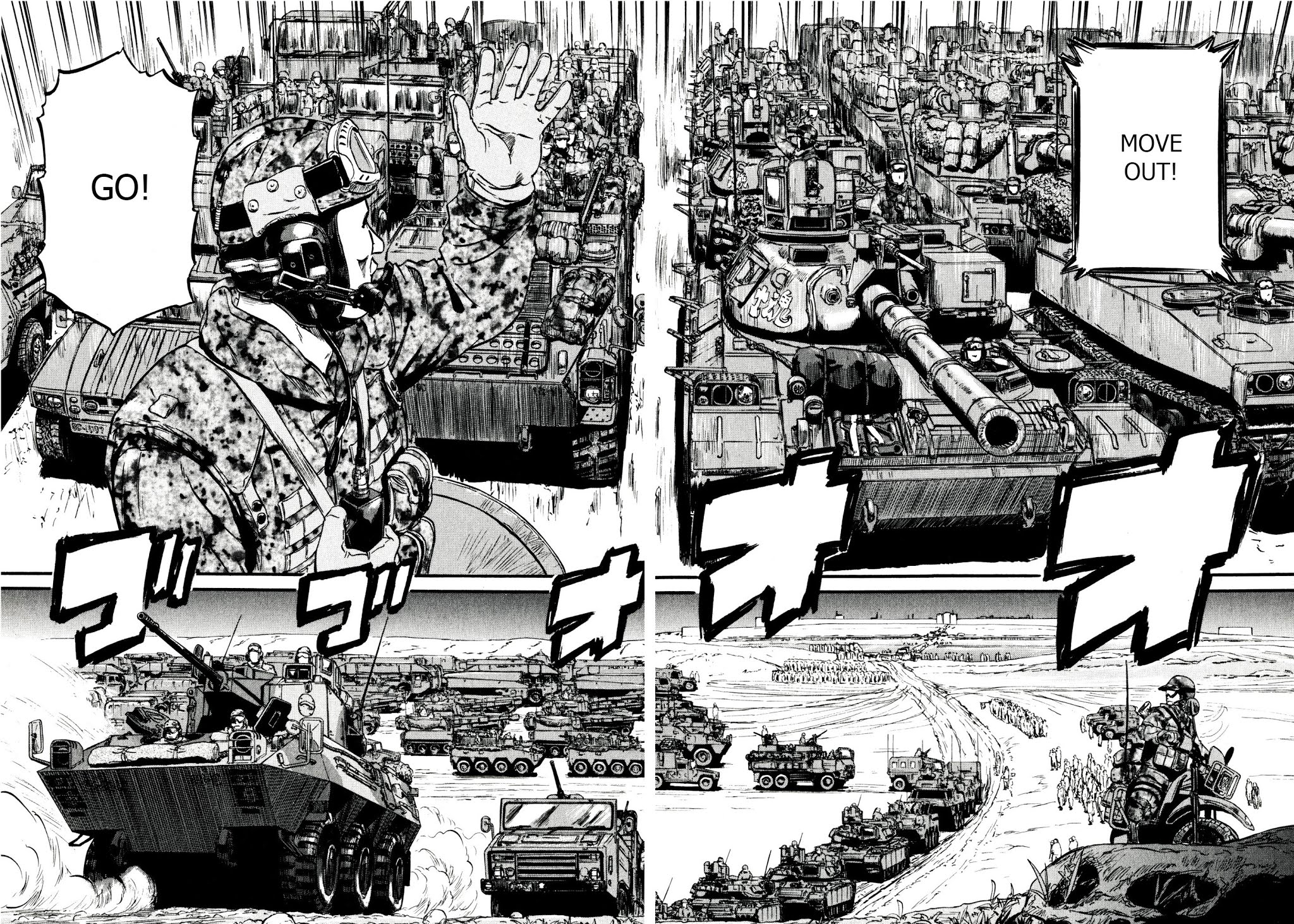 Gate - Jietai Kare no Chi nite, Kaku Tatakeri Chapter 41 page 2 - Chapter 41: (Chapter 41 & 42) The Dark Elves' Valley