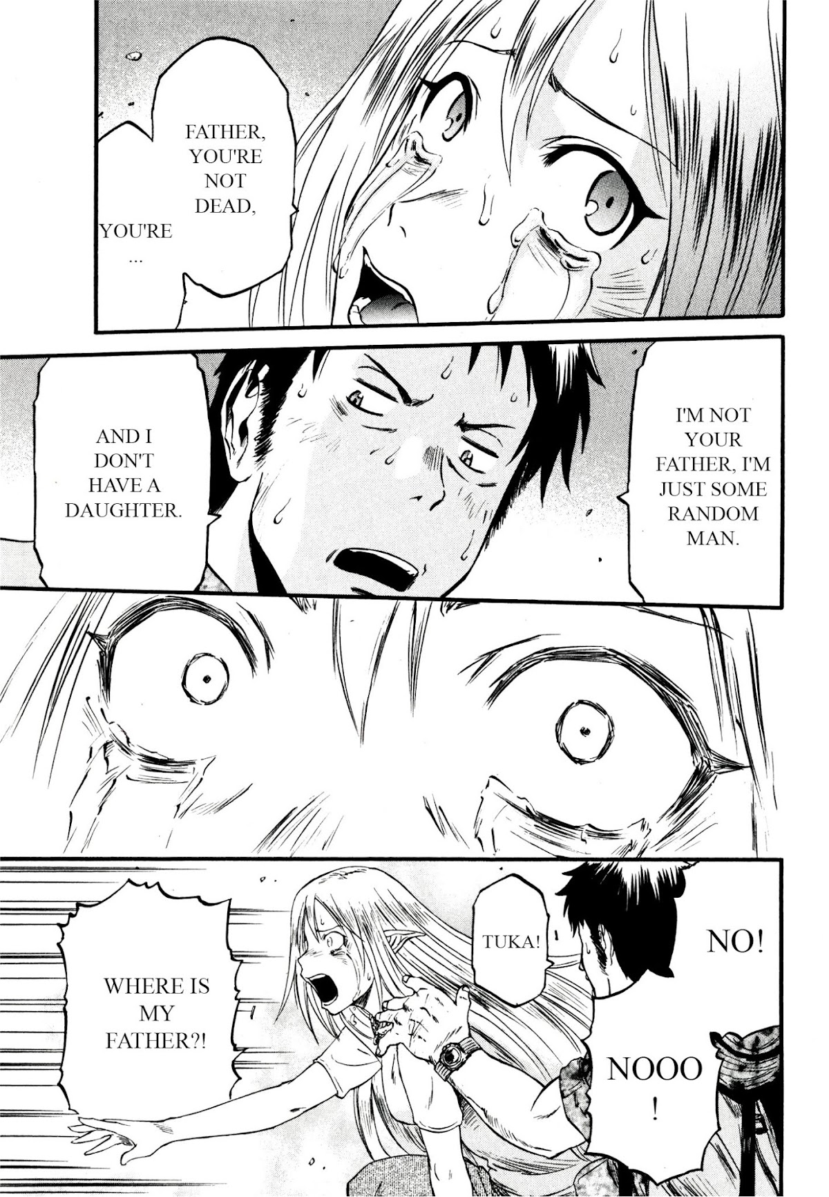 Gate - Jietai Kare no Chi nite, Kaku Tatakeri Chapter 41 page 21 - Chapter 41: (Chapter 41 & 42) The Dark Elves' Valley