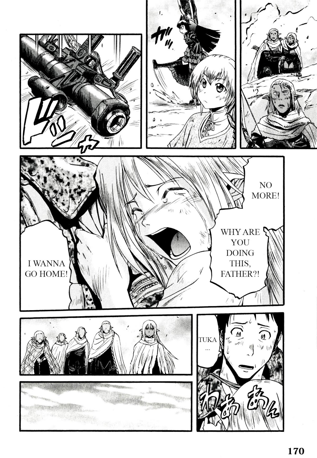 Gate - Jietai Kare no Chi nite, Kaku Tatakeri Chapter 41 page 28 - Chapter 41: (Chapter 41 & 42) The Dark Elves' Valley