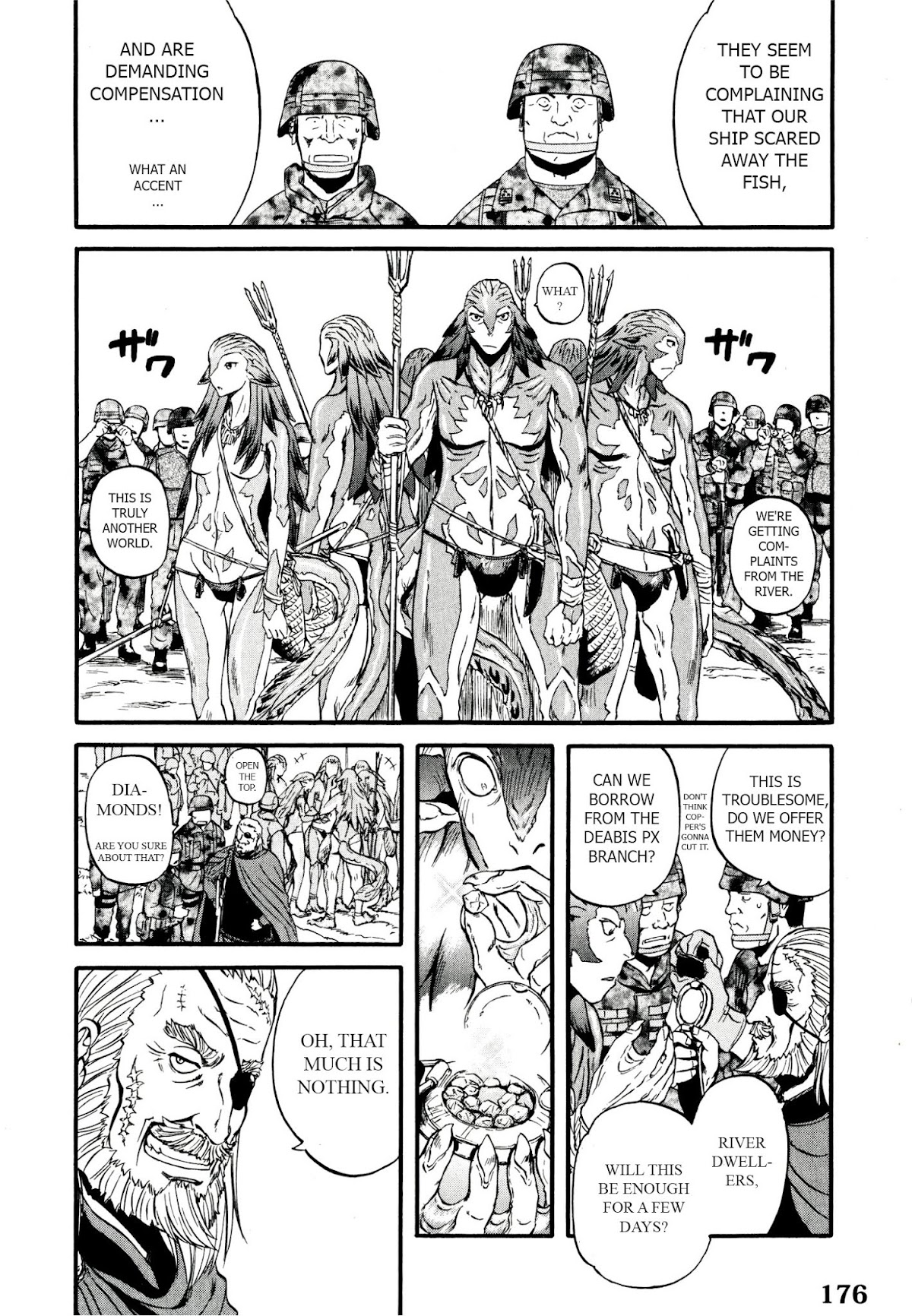 Gate - Jietai Kare no Chi nite, Kaku Tatakeri Chapter 41 page 34 - Chapter 41: (Chapter 41 & 42) The Dark Elves' Valley