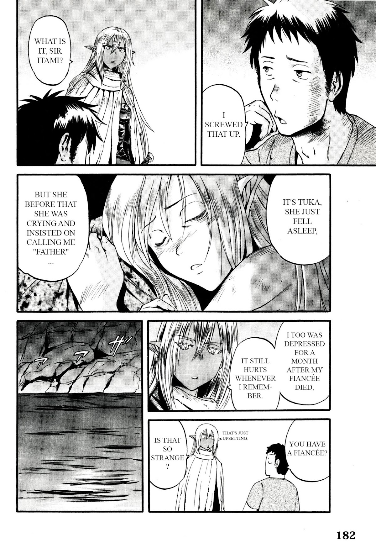 Gate - Jietai Kare no Chi nite, Kaku Tatakeri Chapter 41 page 40 - Chapter 41: (Chapter 41 & 42) The Dark Elves' Valley