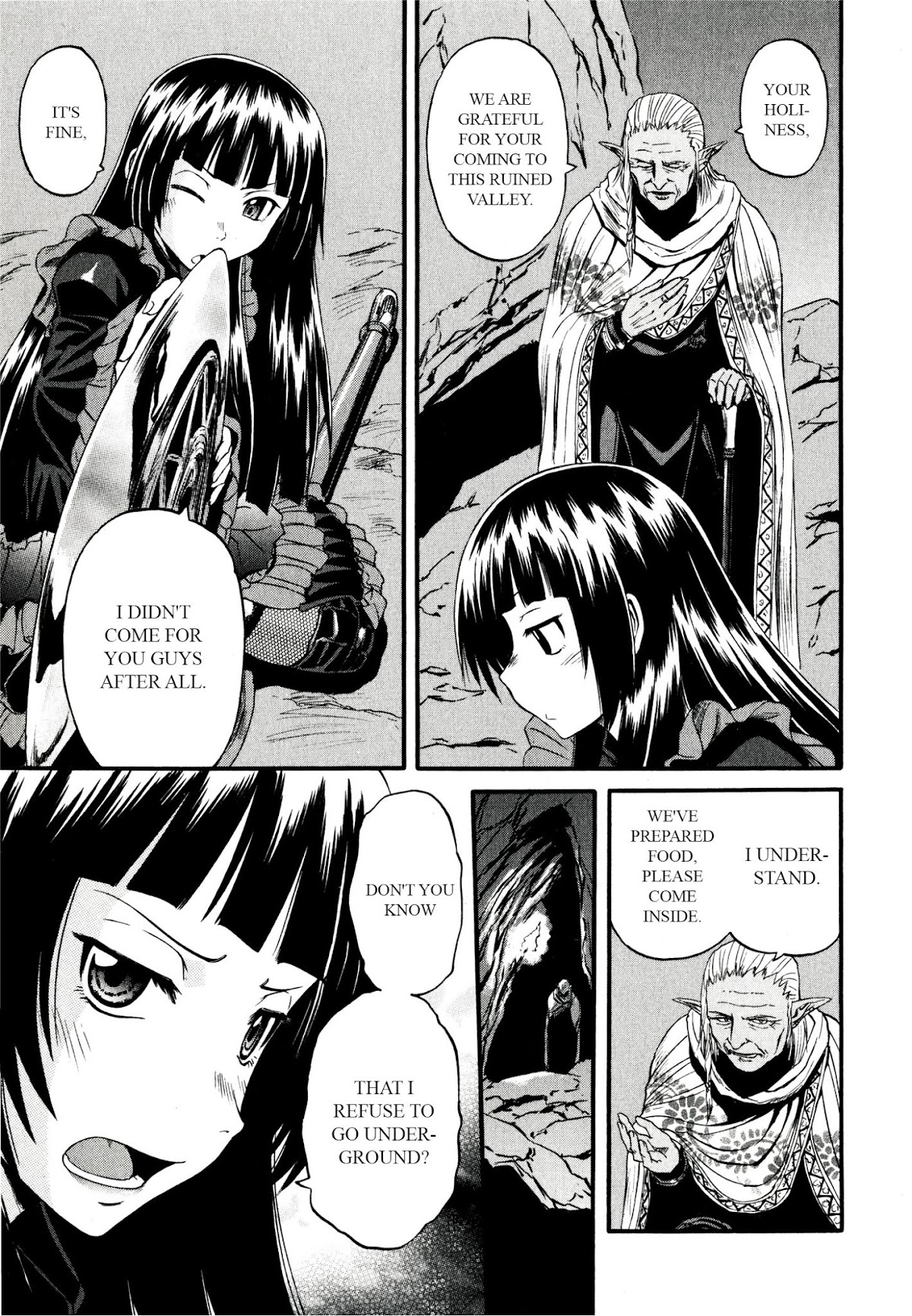 Gate - Jietai Kare no Chi nite, Kaku Tatakeri Chapter 41 page 43 - Chapter 41: (Chapter 41 & 42) The Dark Elves' Valley