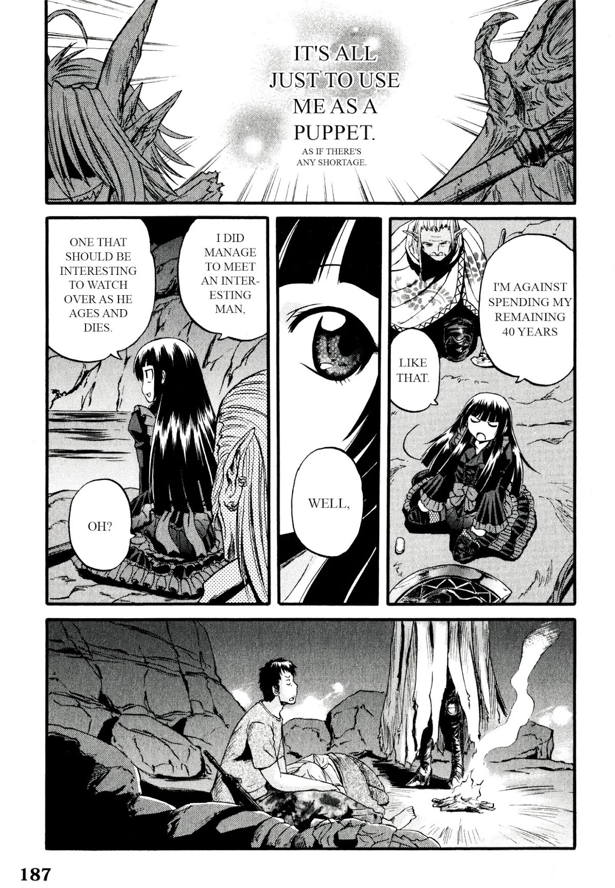 Gate - Jietai Kare no Chi nite, Kaku Tatakeri Chapter 41 page 45 - Chapter 41: (Chapter 41 & 42) The Dark Elves' Valley