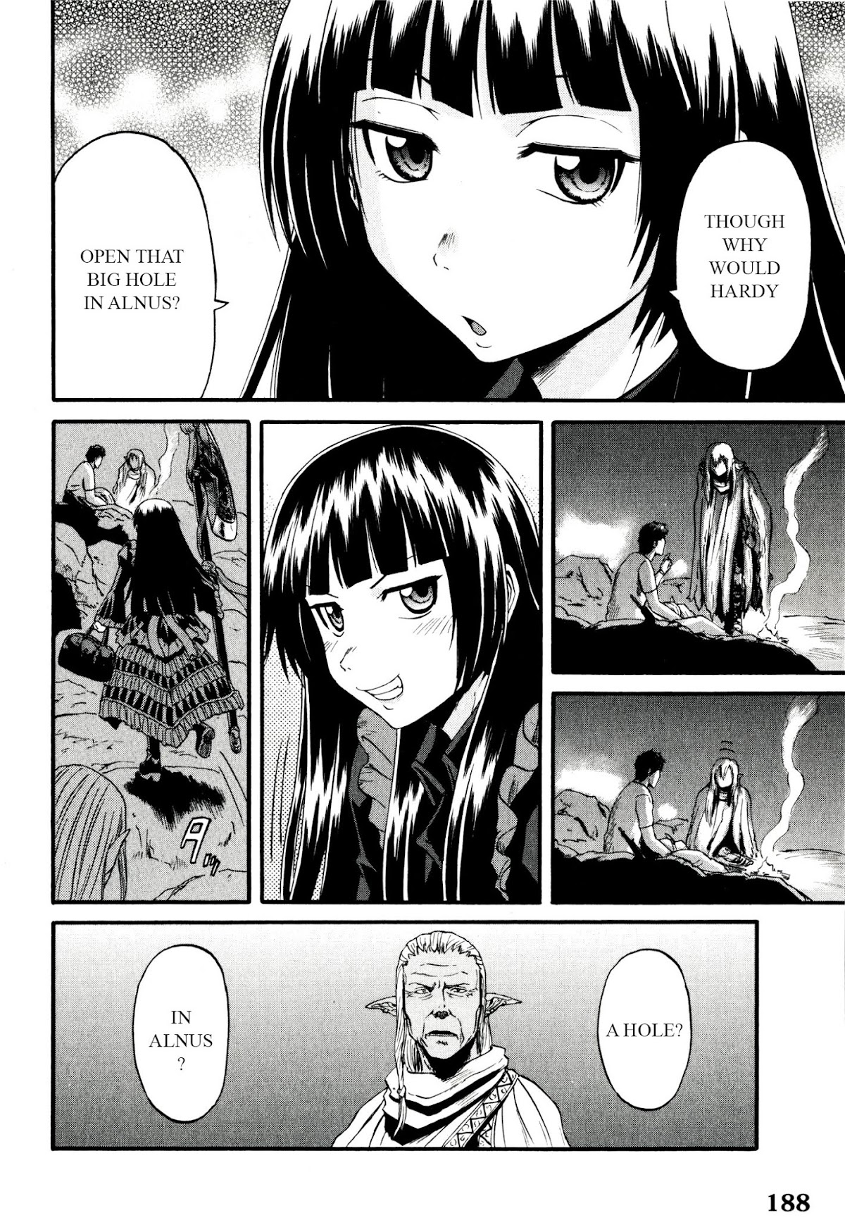 Gate - Jietai Kare no Chi nite, Kaku Tatakeri Chapter 41 page 46 - Chapter 41: (Chapter 41 & 42) The Dark Elves' Valley