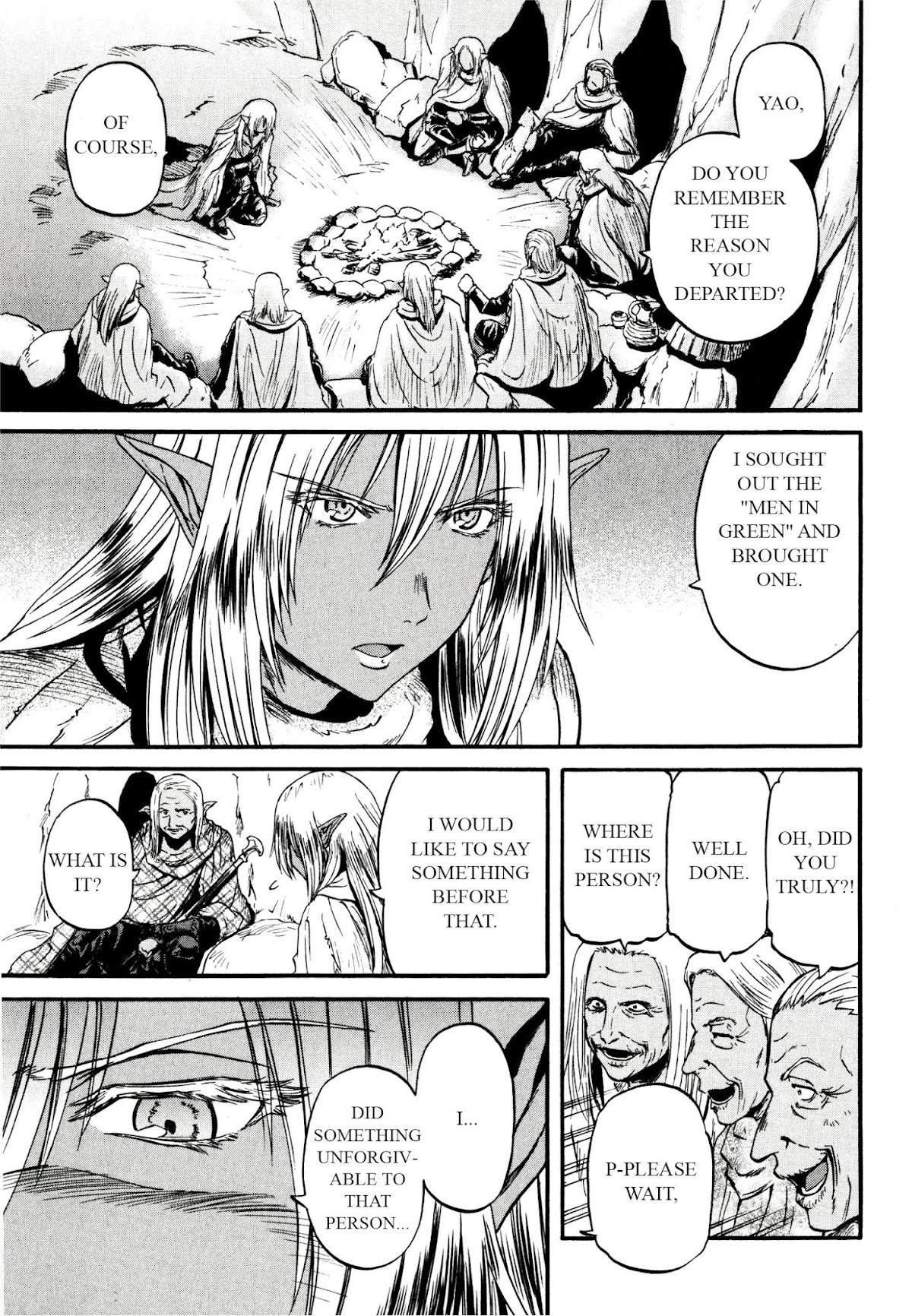 Gate - Jietai Kare no Chi nite, Kaku Tatakeri Chapter 41 page 6 - Chapter 41: (Chapter 41 & 42) The Dark Elves' Valley