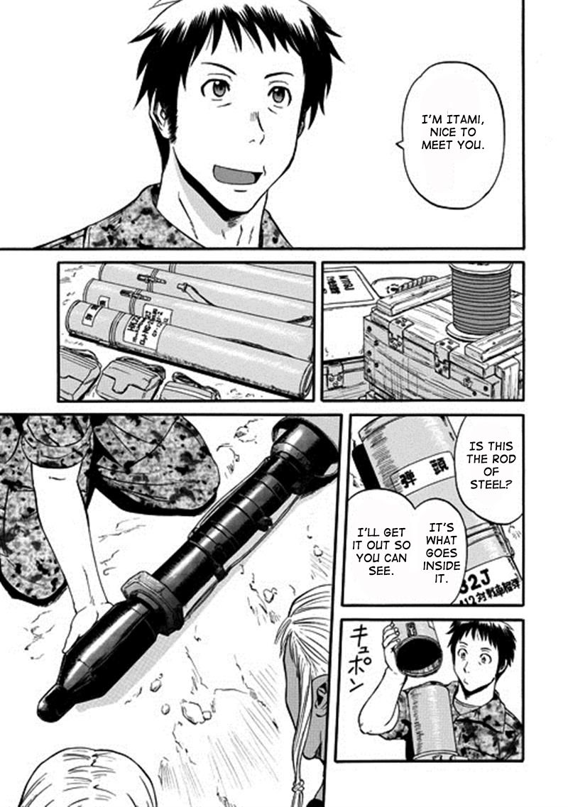 Gate - Jietai Kare no Chi nite, Kaku Tatakeri Chapter 43 page 21 - Chapter 43