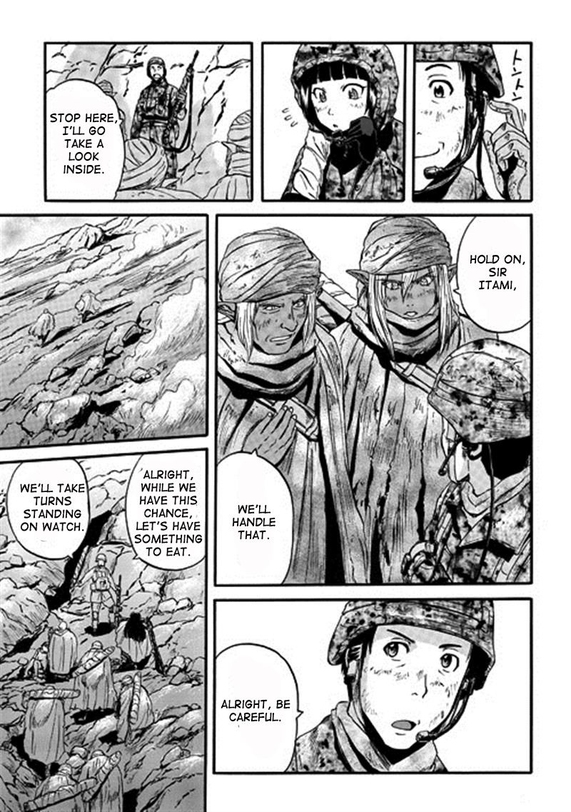Gate - Jietai Kare no Chi nite, Kaku Tatakeri Chapter 43 page 35 - Chapter 43