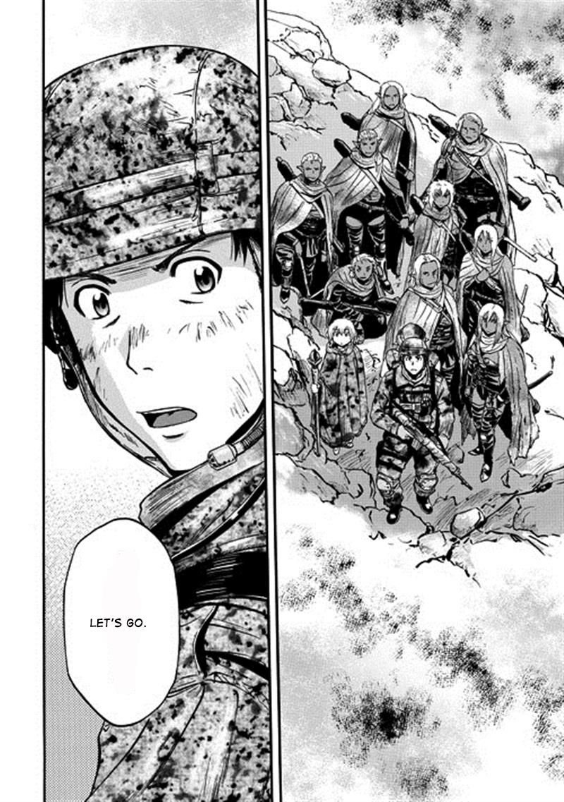 Gate - Jietai Kare no Chi nite, Kaku Tatakeri Chapter 43 page 38 - Chapter 43