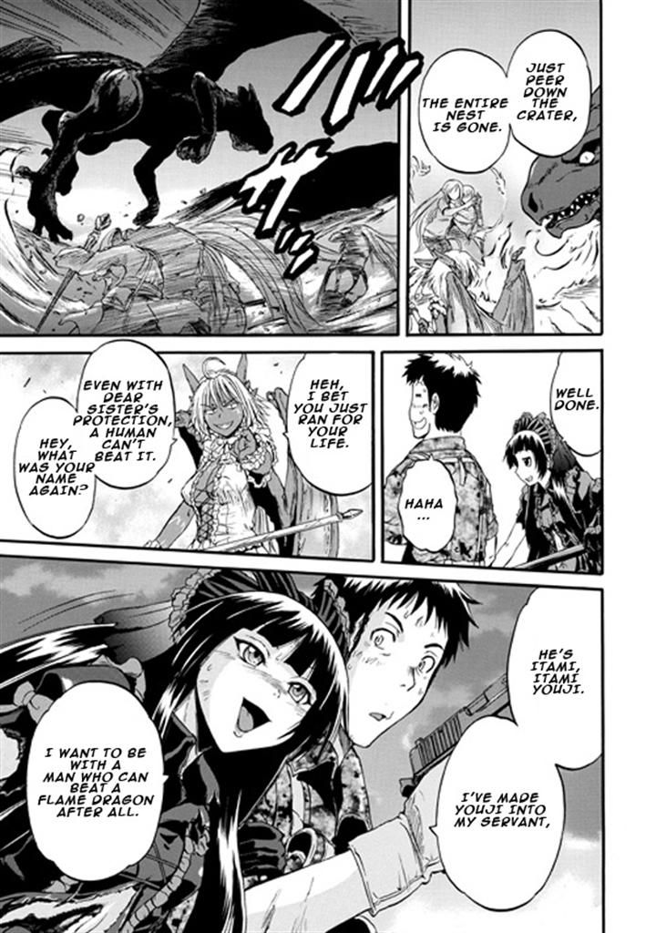 Gate - Jietai Kare no Chi nite, Kaku Tatakeri Chapter 46 page 18 - Chapter 46