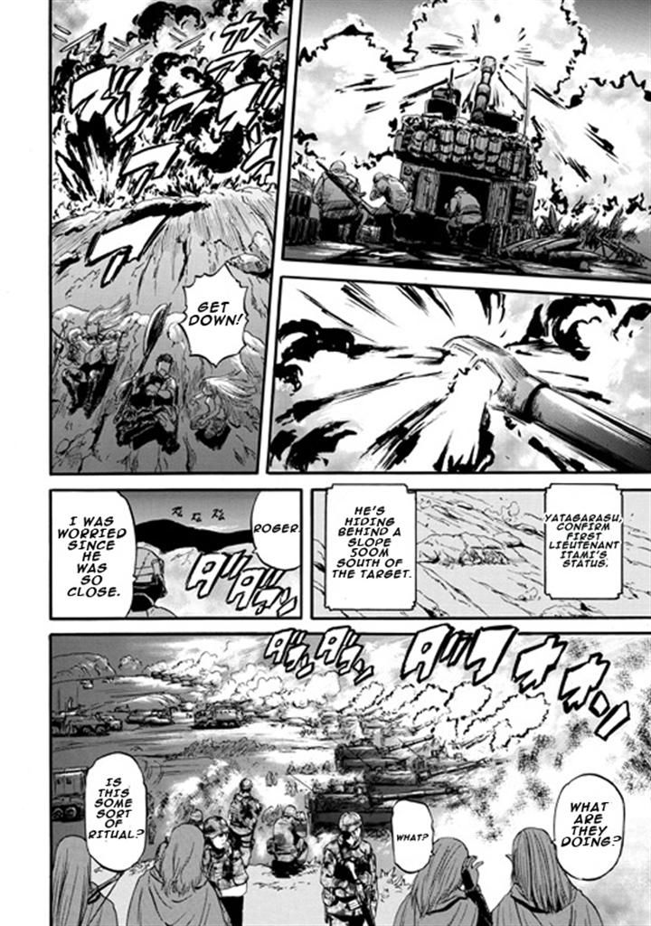 Gate - Jietai Kare no Chi nite, Kaku Tatakeri Chapter 46 page 28 - Chapter 46