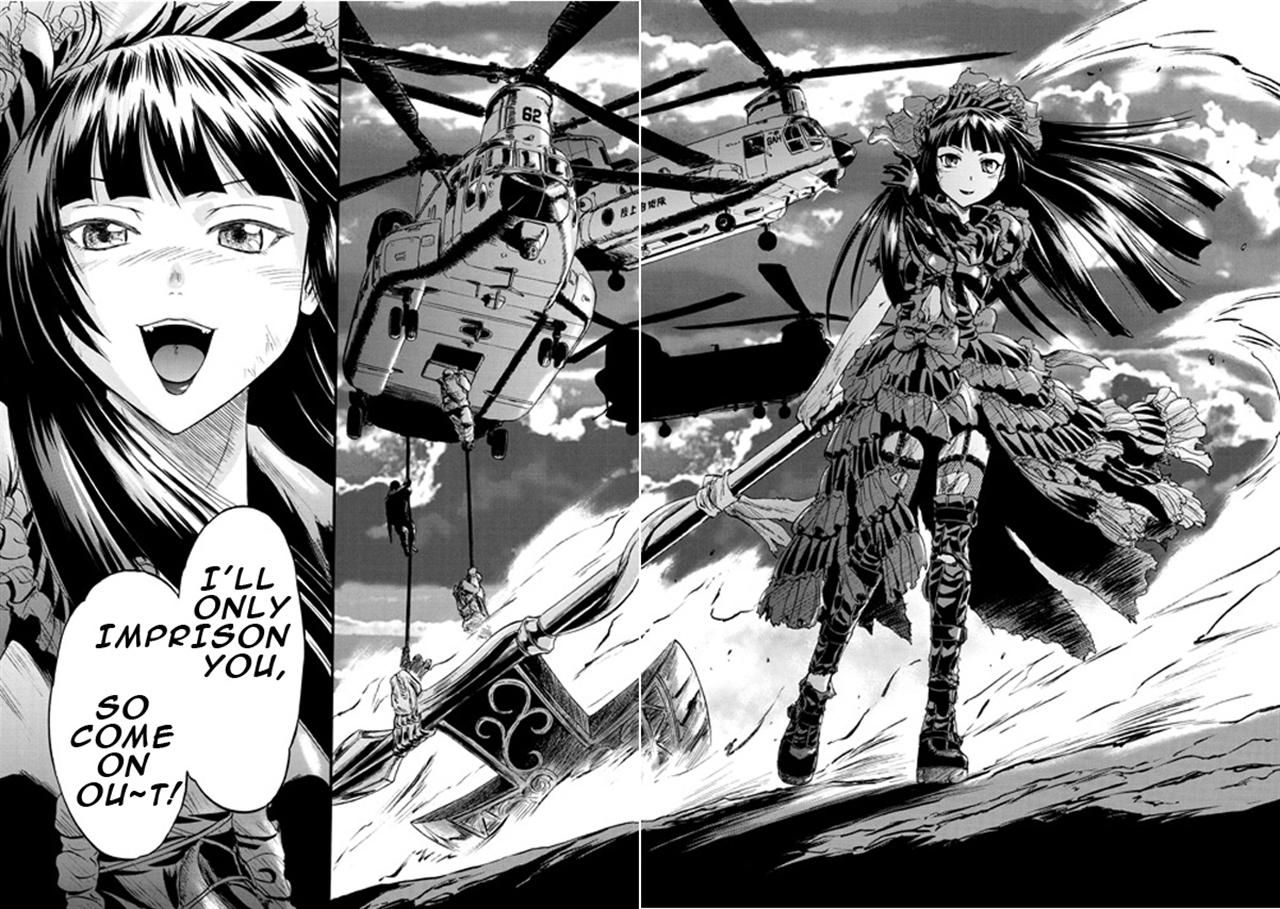 Gate - Jietai Kare no Chi nite, Kaku Tatakeri Chapter 46 page 34 - Chapter 46