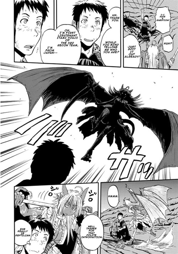 Gate - Jietai Kare no Chi nite, Kaku Tatakeri Chapter 46 page 5 - Chapter 46