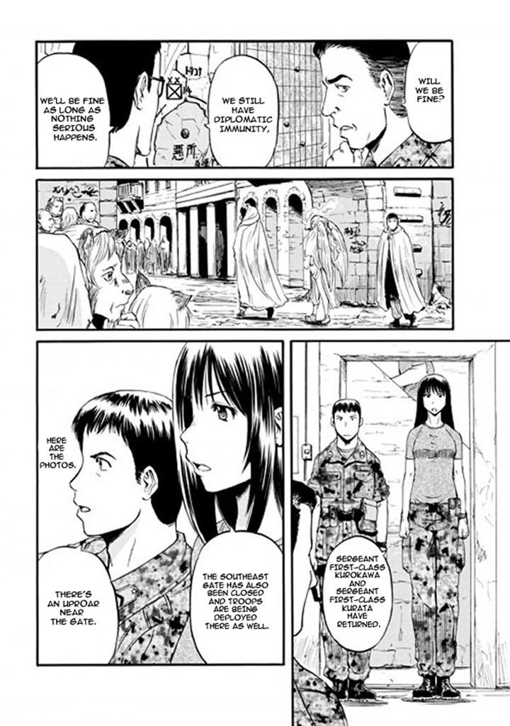 Gate - Jietai Kare no Chi nite, Kaku Tatakeri Chapter 49 page 13 - Chapter 49