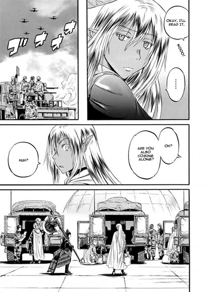Gate - Jietai Kare no Chi nite, Kaku Tatakeri Chapter 49 page 19 - Chapter 49