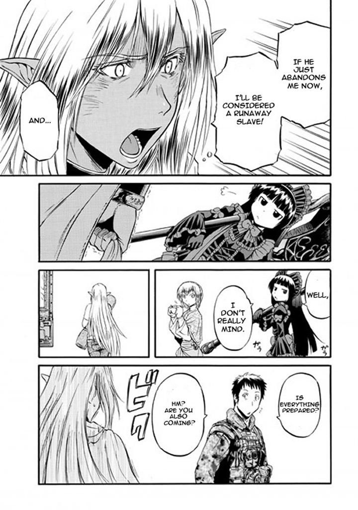 Gate - Jietai Kare no Chi nite, Kaku Tatakeri Chapter 49 page 21 - Chapter 49
