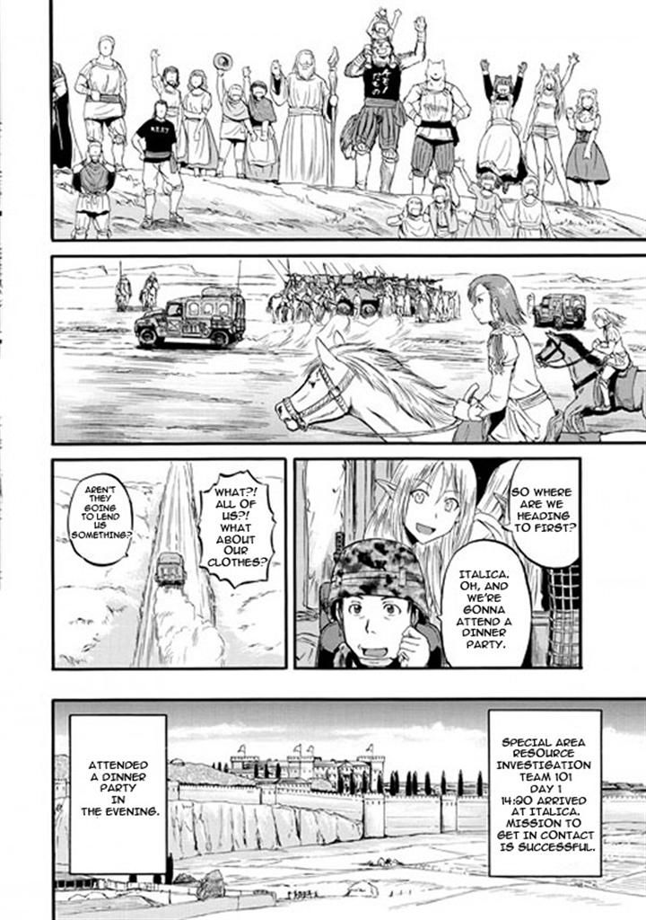 Gate - Jietai Kare no Chi nite, Kaku Tatakeri Chapter 49 page 24 - Chapter 49