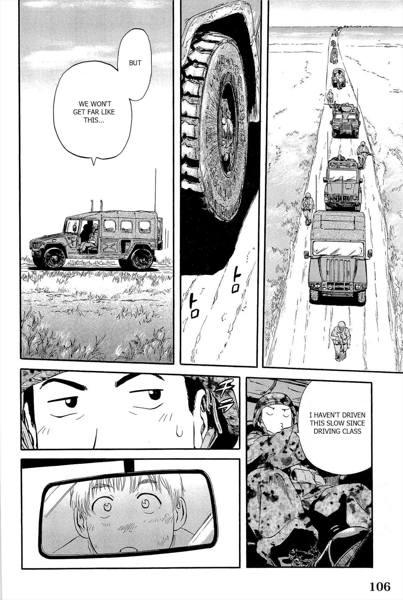 Gate - Jietai Kare no Chi nite, Kaku Tatakeri Chapter 5 page 12 - Chapter 5: Flame Dragon Attacks
