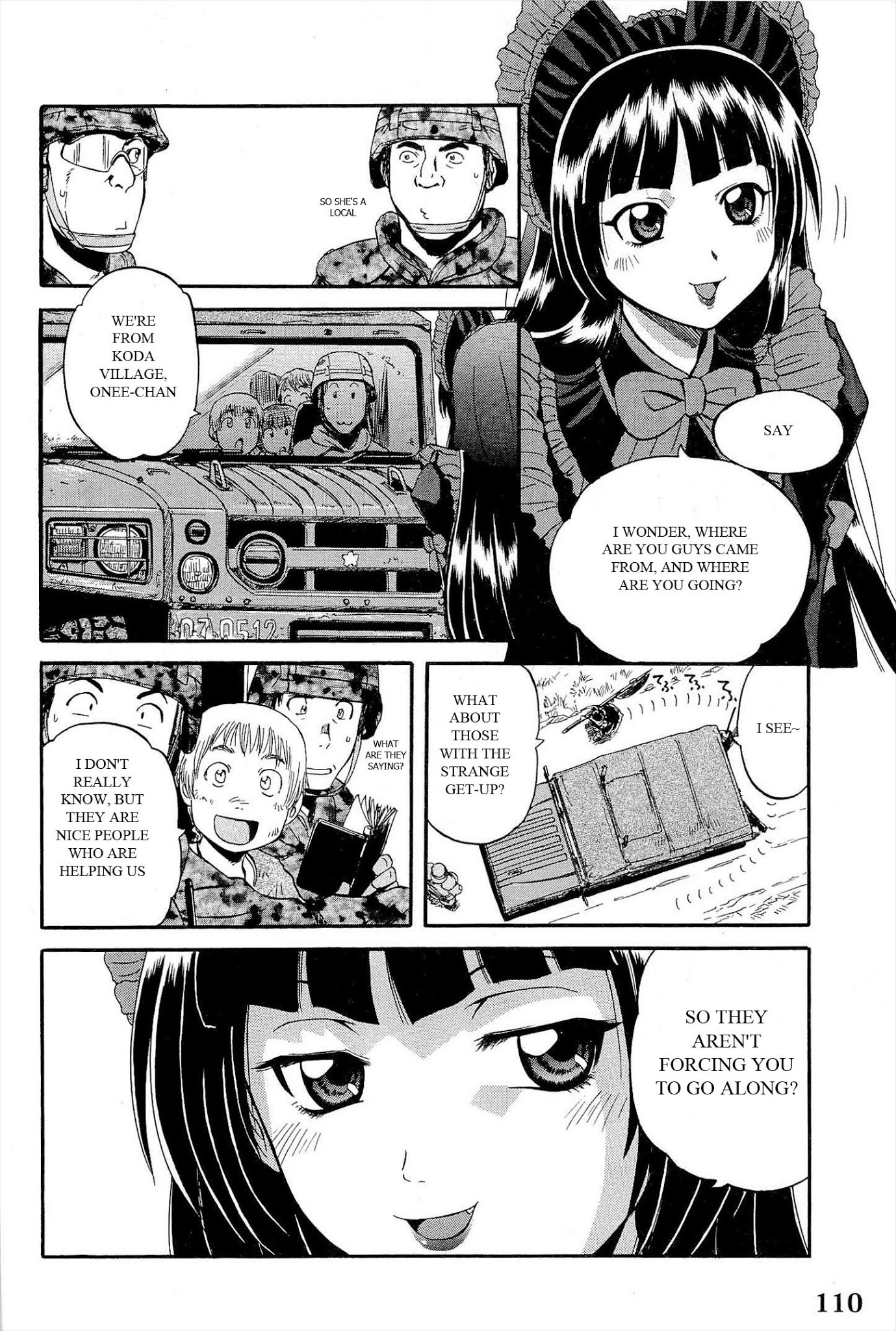 Gate - Jietai Kare no Chi nite, Kaku Tatakeri Chapter 5 page 16 - Chapter 5: Flame Dragon Attacks