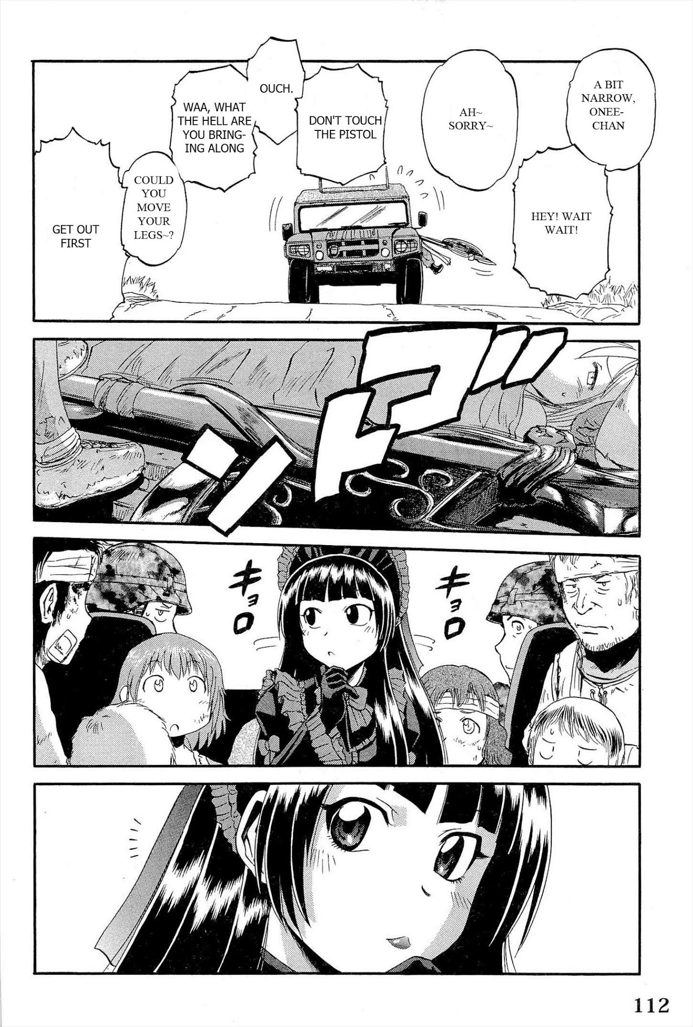 Gate - Jietai Kare no Chi nite, Kaku Tatakeri Chapter 5 page 18 - Chapter 5: Flame Dragon Attacks