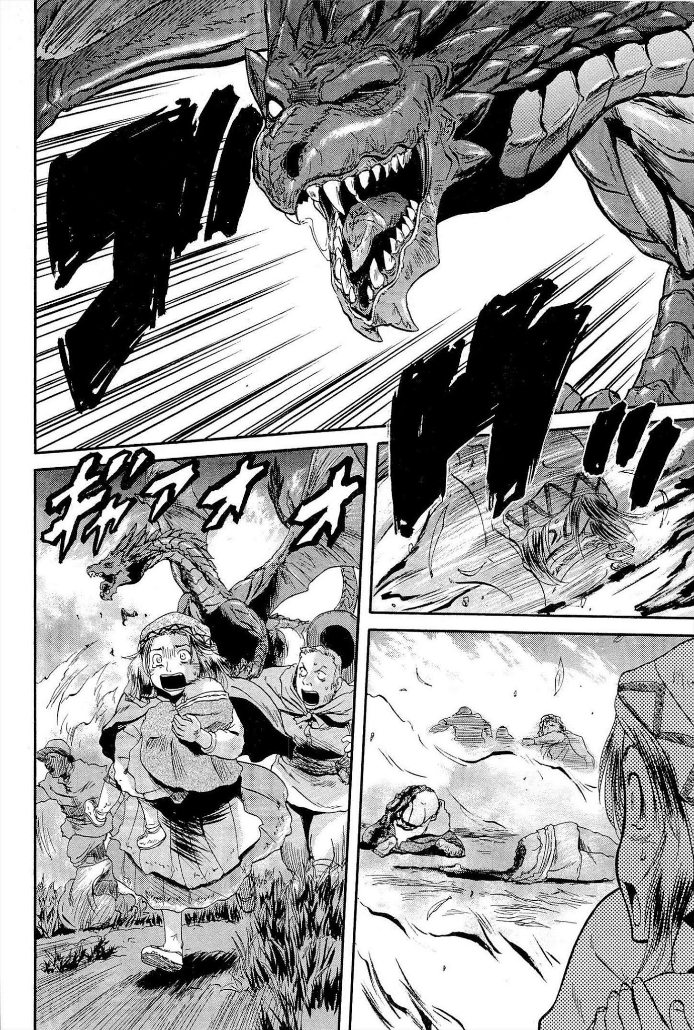 Gate - Jietai Kare no Chi nite, Kaku Tatakeri Chapter 5 page 22 - Chapter 5: Flame Dragon Attacks