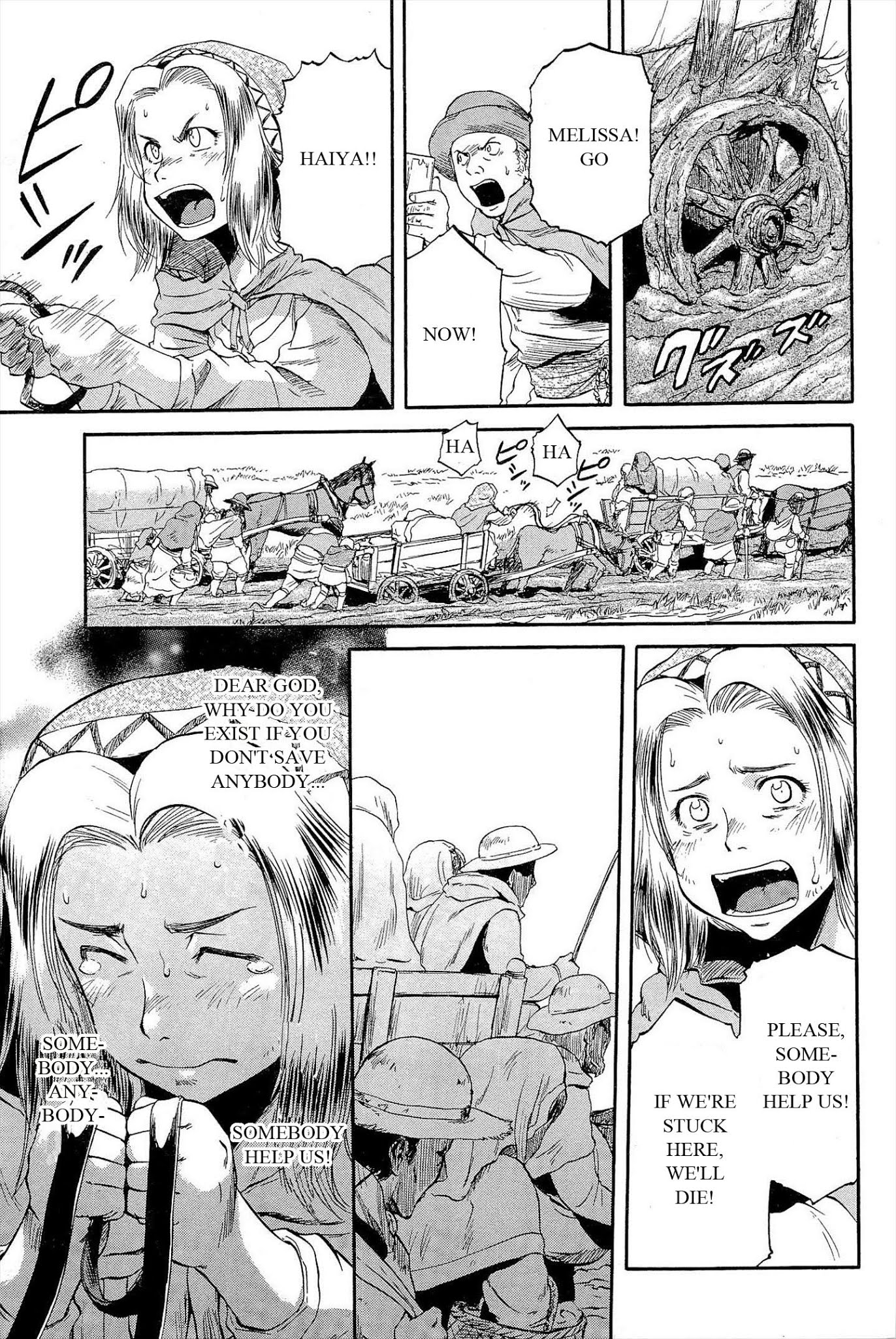 Gate - Jietai Kare no Chi nite, Kaku Tatakeri Chapter 5 page 7 - Chapter 5: Flame Dragon Attacks