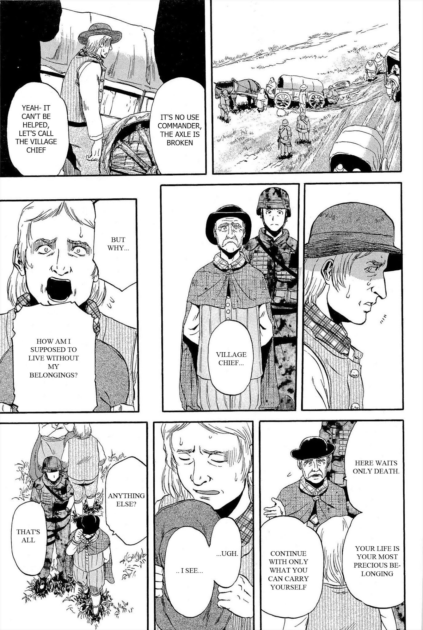 Gate - Jietai Kare no Chi nite, Kaku Tatakeri Chapter 5 page 9 - Chapter 5: Flame Dragon Attacks