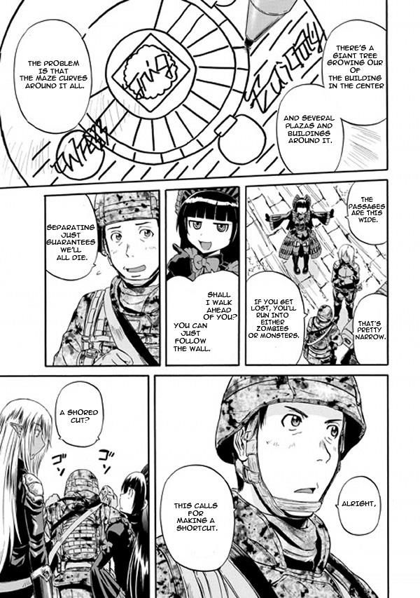 Gate - Jietai Kare no Chi nite, Kaku Tatakeri Chapter 50 page 13 - Chapter 50