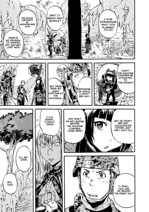 Gate - Jietai Kare no Chi nite, Kaku Tatakeri Chapter 50 page 15 - Chapter 50