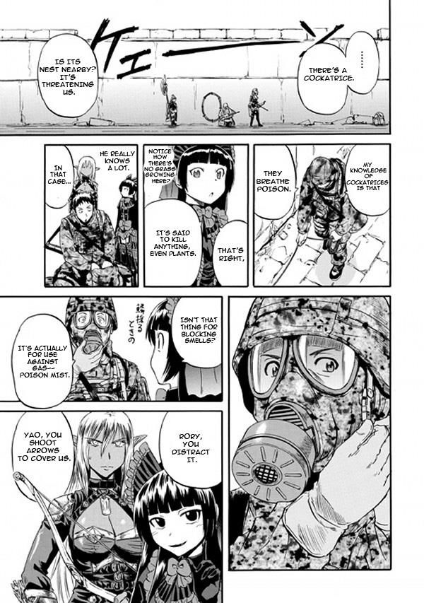 Gate - Jietai Kare no Chi nite, Kaku Tatakeri Chapter 50 page 21 - Chapter 50