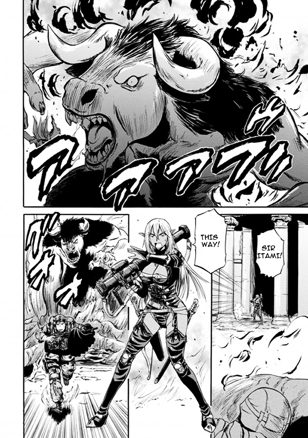 Gate - Jietai Kare no Chi nite, Kaku Tatakeri Chapter 51.1 page 11 - Chapter 51.1 : The Adventures of Itami and The Dark Elf in Fritzls Labirint
