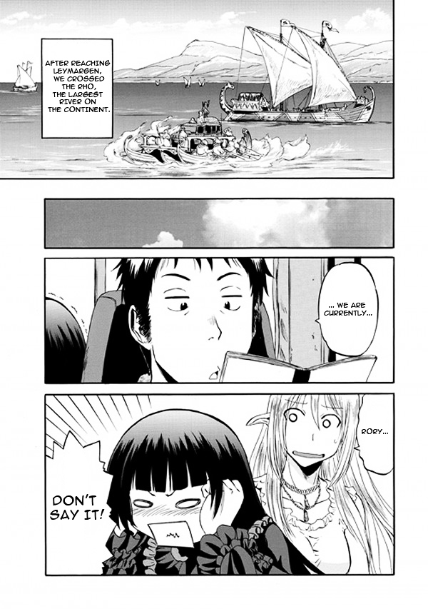 Gate - Jietai Kare no Chi nite, Kaku Tatakeri Chapter 51.2 page 34 - Chapter 51.2
