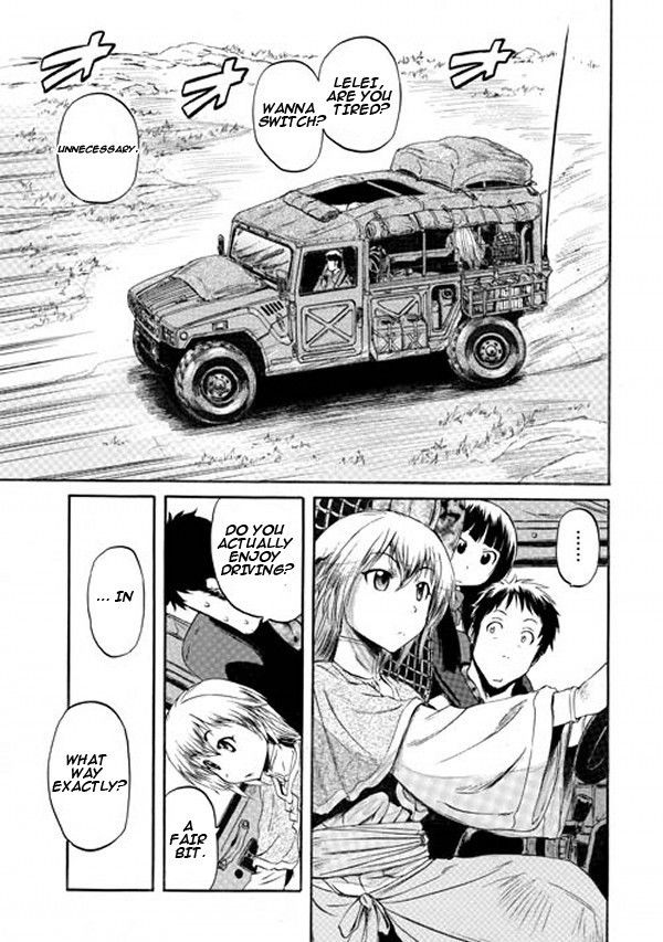 Gate - Jietai Kare no Chi nite, Kaku Tatakeri Chapter 52 page 13 - Chapter 52