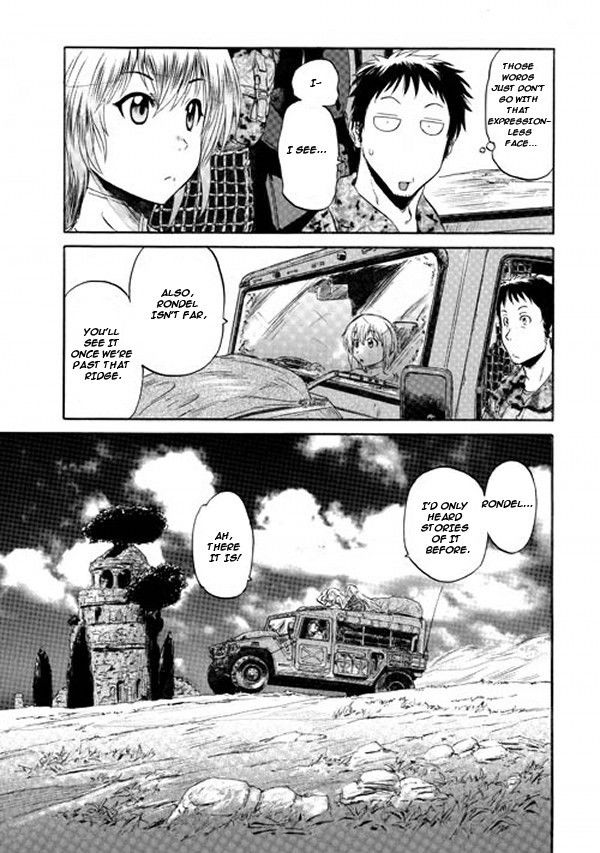 Gate - Jietai Kare no Chi nite, Kaku Tatakeri Chapter 52 page 15 - Chapter 52
