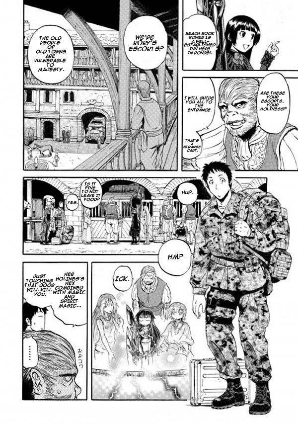 Gate - Jietai Kare no Chi nite, Kaku Tatakeri Chapter 52 page 21 - Chapter 52