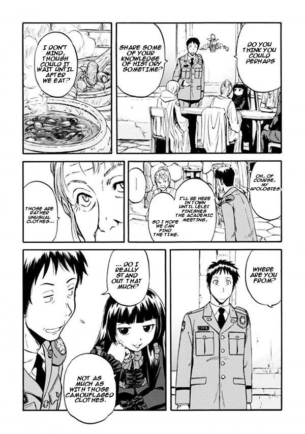 Gate - Jietai Kare no Chi nite, Kaku Tatakeri Chapter 53 page 11 - Chapter 53