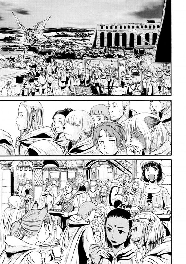 Gate - Jietai Kare no Chi nite, Kaku Tatakeri Chapter 53 page 3 - Chapter 53