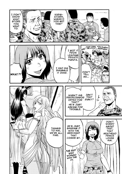 Gate - Jietai Kare no Chi nite, Kaku Tatakeri Chapter 55 page 12 - Chapter 55