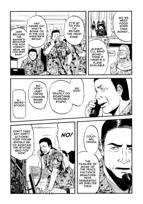 Gate - Jietai Kare no Chi nite, Kaku Tatakeri Chapter 55 page 17 - Chapter 55