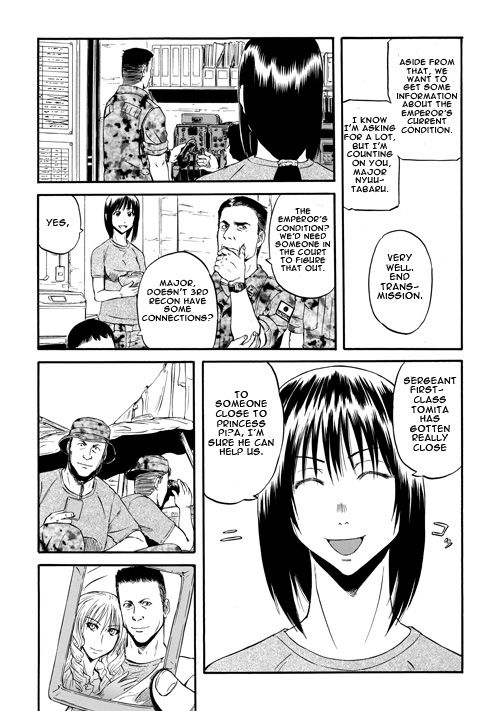 Gate - Jietai Kare no Chi nite, Kaku Tatakeri Chapter 55 page 18 - Chapter 55