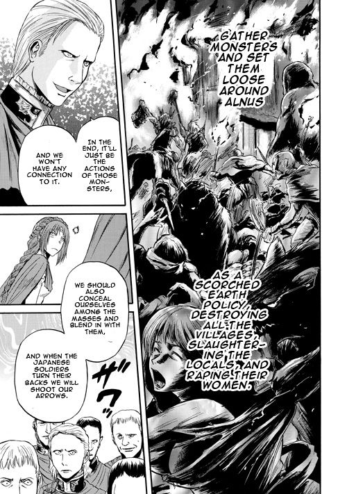 Gate - Jietai Kare no Chi nite, Kaku Tatakeri Chapter 55 page 25 - Chapter 55