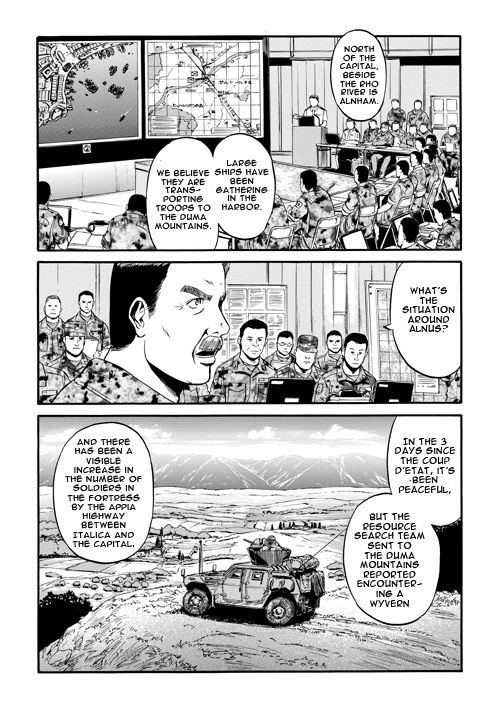 Gate - Jietai Kare no Chi nite, Kaku Tatakeri Chapter 55 page 8 - Chapter 55