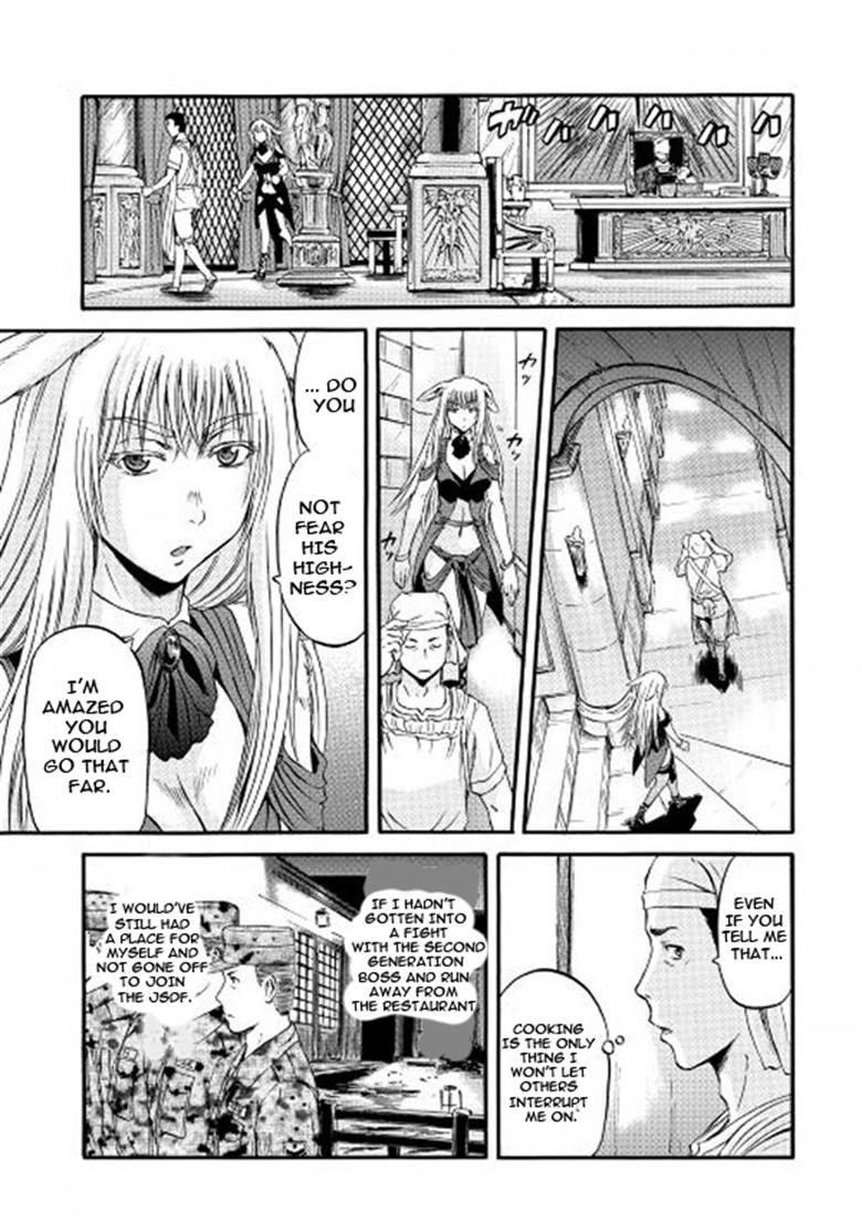 Gate - Jietai Kare no Chi nite, Kaku Tatakeri Chapter 56 page 21 - Chapter 56