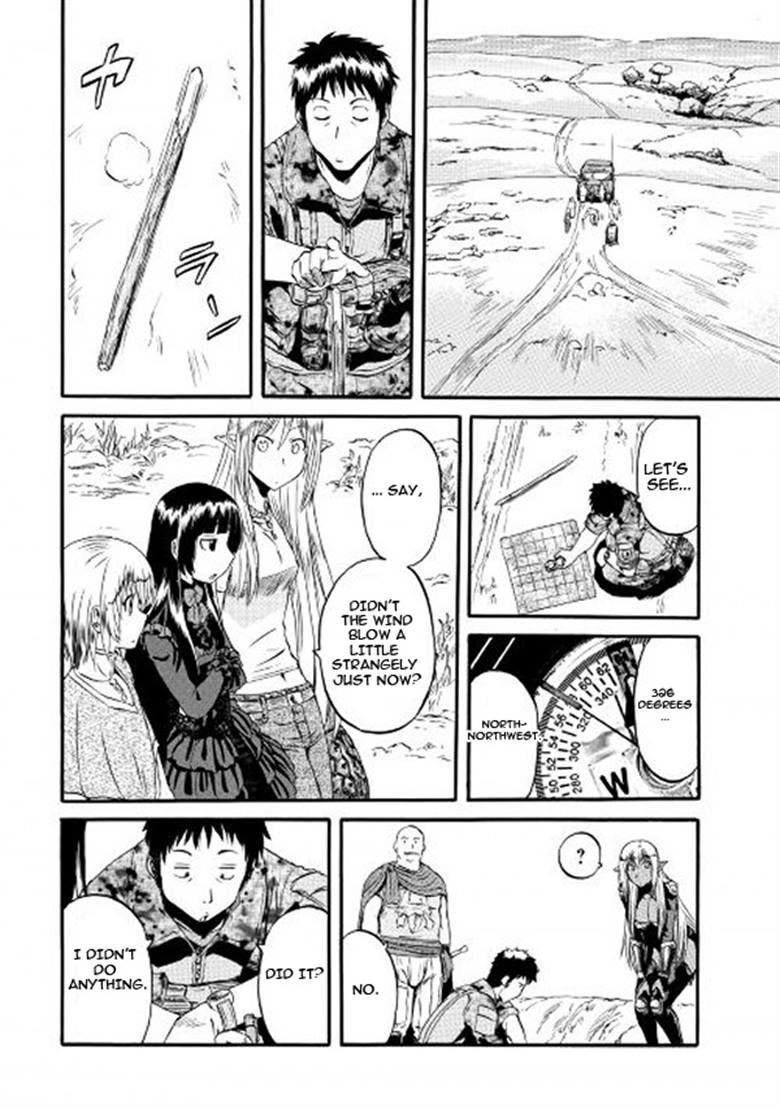 Gate - Jietai Kare no Chi nite, Kaku Tatakeri Chapter 56 page 34 - Chapter 56